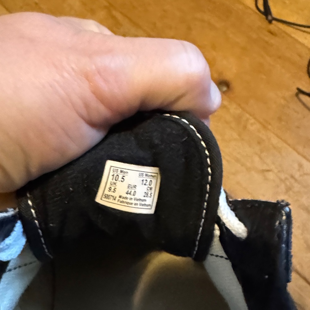 Vans Classic Black and White Sneakers - Picture 5 of 5